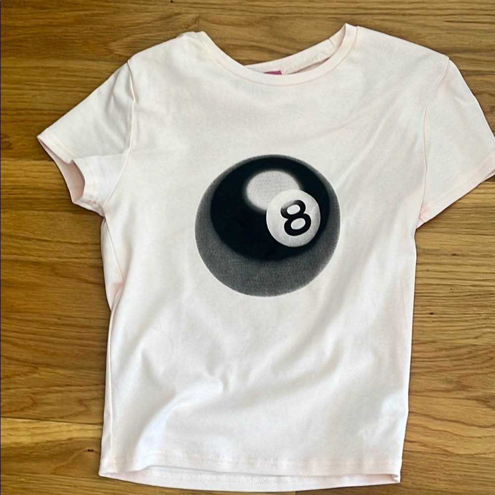 Edikted Pink 8 Ball T-Shirt